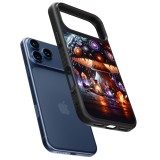 iPhone 17 Pro Max Case Hülle - Silikon schwarz Halloween Zaubertrank Magie