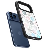 iPhone 17 Pro Max Case Hülle - Silikon schwarz Marble Everything