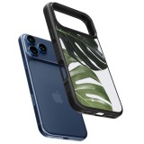 iPhone 17 Pro Max Case Hülle - Silikon schwarz Monstera Plant