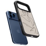 Coque iPhone 17 Pro Max - Silicone rigide noir Salnikova 05