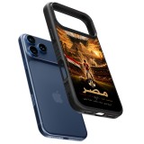 iPhone 17 Pro Max Case Hülle - Silikon schwarz Fussball Ägypten splash 2026
