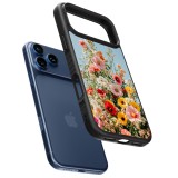 Coque iPhone 17 Pro Max - Silicone rigide noir Spring flowers Spring 2026