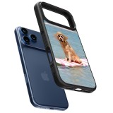 Coque iPhone 17 Pro Max - Silicone rigide noir Summer Dog on Paddle