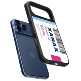 Coque iPhone 17 Pro Max - Silicone rigide noir Xanax Alprazolam 2025