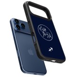iPhone 17 Pro Case Hülle - Silikon schwarz Astrologie Schütze
