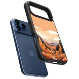 iPhone 17 Pro Case Hülle - Silikon schwarz Autumn 25 Mountains