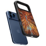 iPhone 17 Pro Case Hülle - Silikon schwarz Autumn 25 Trees