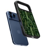 Coque iPhone 17 Pro - Silicone rigide noir Christmas 25 Pattern Xmas Tree