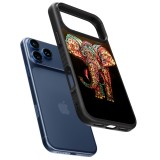 iPhone 17 Pro Case Hülle - Silikon schwarz Elephant 02