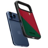 Coque iPhone 17 Pro - Silicone rigide noir Maillot de football Portugal 2022