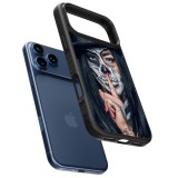Coque iPhone 17 Pro - Silicone rigide noir Halloween 18 19