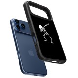Coque iPhone 17 Pro - Silicone rigide noir Halloween 19 09