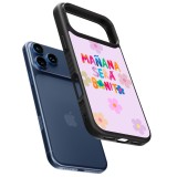 iPhone 17 Pro Case Hülle - Silikon schwarz Karol G Manana sera bonito