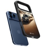 iPhone 17 Pro Case Hülle - Silikon schwarz Mercedes G Drift Wueste