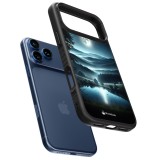 iPhone 17 Pro Case Hülle - Silikon schwarz Ansicht des Nachthimmels