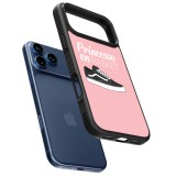 iPhone 17 Pro Case Hülle - Silikon schwarz princesse en basket