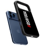 Coque iPhone 17 Pro - Silicone rigide noir Qsafoda 1