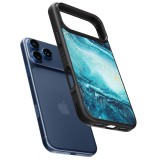 iPhone 17 Pro Case Hülle - Silikon schwarz Sea Foam Blue