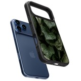 iPhone 17 Pro Case Hülle - Silikon schwarz Spring 23 fresh plants