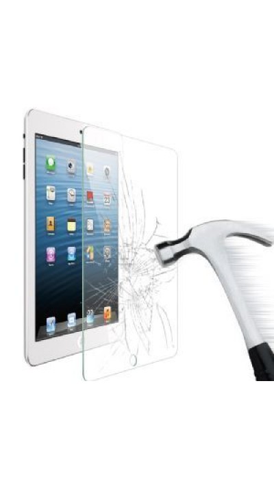 Tempered Glass iPad 2/3/4 - Vitre de protection d'écran plate en verre trempé