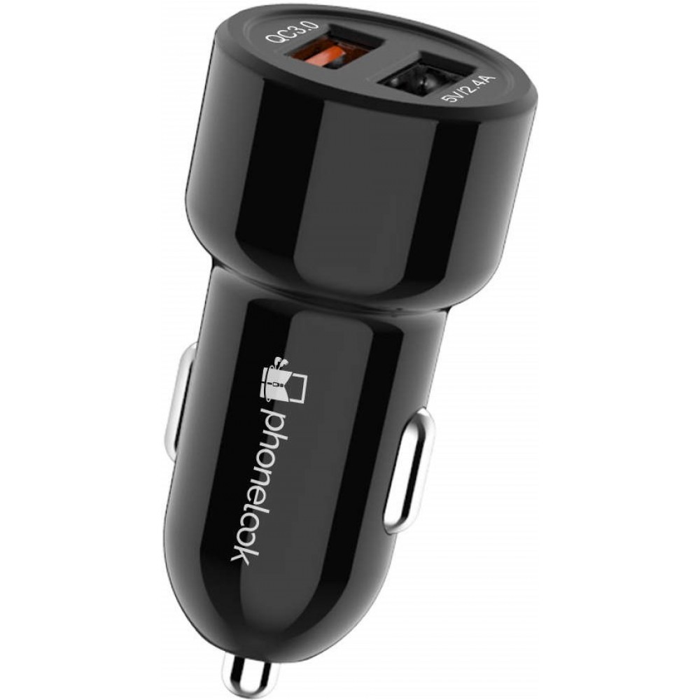 30W universel double USB chargeur allume-cigare de voiture Quick