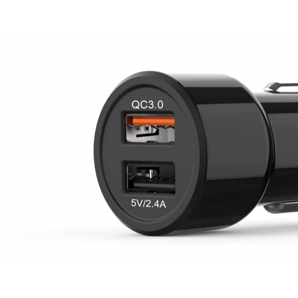 30W universal Doppel-USB Auto Zigarettenanzünder Ladegerät Quick