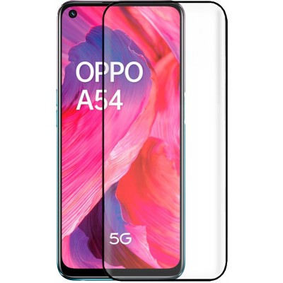 3D Tempered Glass OPPO A54 5G - Vitre de protection d'écran intégrale verre trempé avec bords noirs