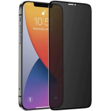 iPhone 13 Pro Max 3D Privacy Anti-Spy Tempered Glass - Bildschirm Schutzglas mit schwarzen Rändern