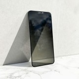 3D Tempered Glass iPhone 15 Pro - Vitre de protection d'écran intégrale Privacy anti-espion avec bords noirs