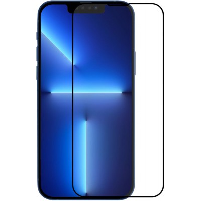 3D Tempered Glass iPhone 13 Pro - Vitre de protection d'écran intégrale  verre trempé avec bords noirs - Acheter sur PhoneLook