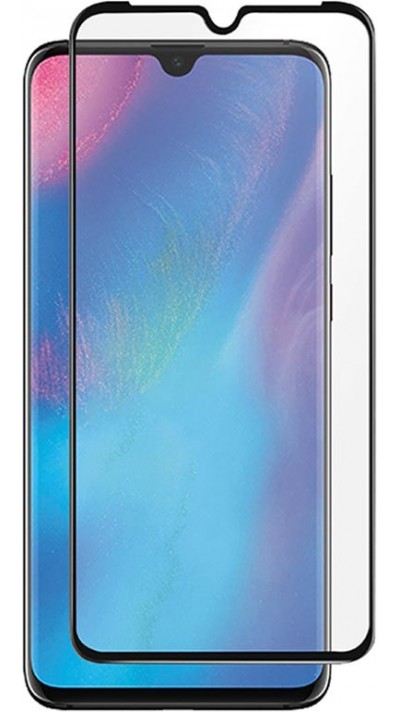 3D Tempered Glass Huawei P30 - Vitre de protection d'écran intégrale verre trempé avec bords noirs