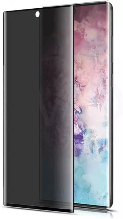 3D Tempered Glass Samsung Galaxy S25 Ultra - Vitre de protection d'écran intégrale Privacy anti-espion avec bords noirs