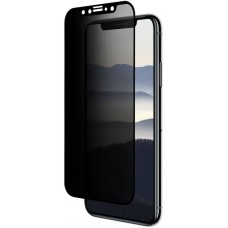 Samsung Galaxy S22 Ultra 3D Privacy Anti-Spy Tempered Glass - Bildschirm Schutzglas mit schwarzen Rändern