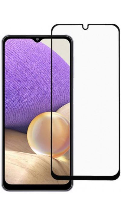 3D Tempered Glass Samsung Galaxy A32 5G - Vitre de protection d'écran intégrale verre trempé avec bords noirs