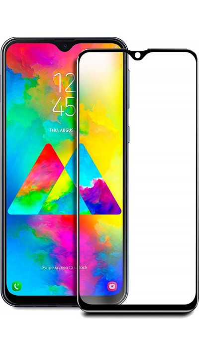 3D Tempered Glass Samsung Galaxy A51 - Vitre de protection d'écran intégrale verre trempé avec bords noirs