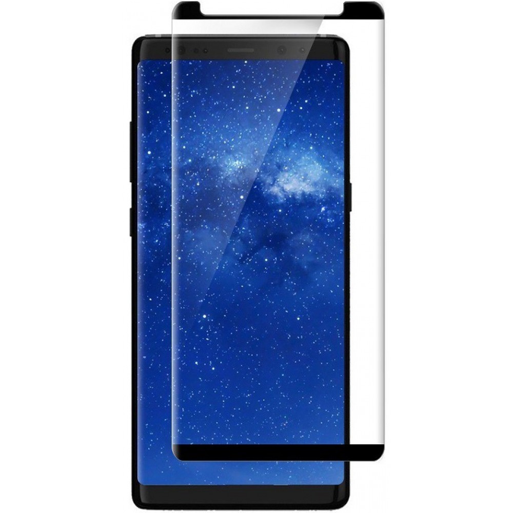 3D Tempered Glass Samsung Galaxy Note8 - Vitre de protection d'écran intégrale verre trempé avec bords noirs