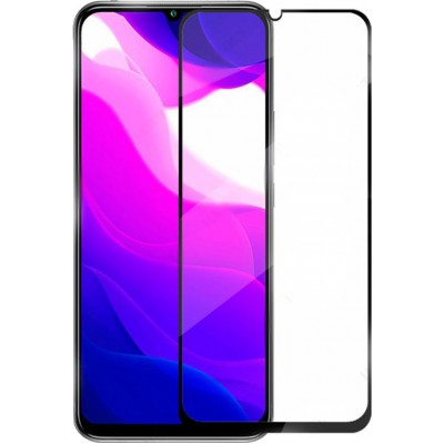3D Tempered Glass Xiaomi Mi 10 Lite 5G - Vitre de protection d'écran intégrale verre trempé avec bords noirs