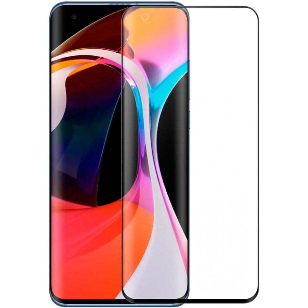 3D Tempered Glass Xiaomi 12 Pro 5G - Full Screen Display Schutzglas mit schwarzem Rahmen