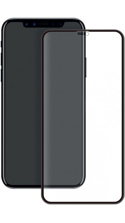 3D Tempered Glass iPhone X / Xs - Vitre de protection d'écran intégrale verre trempé avec bords noirs