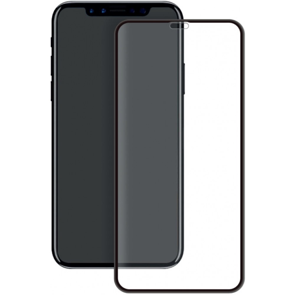 Verre avec cadre pour iPhone 11 noir (A2111, A2221, A2223) acheter