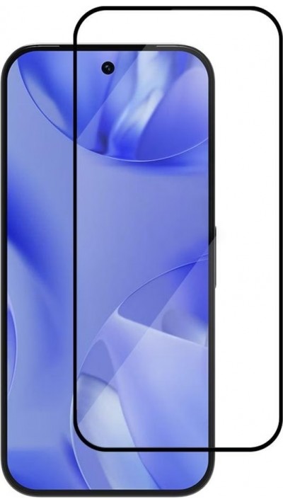 3D Tempered Glass Google Pixel 9a - Vitre de protection d'écran intégrale verre trempé avec bords noirs