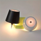 Design LED Lampenschirm für universell anpassbare Flasche - Weiss