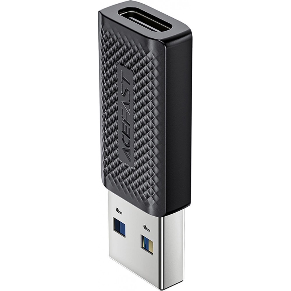 Acefast J2 - Adaptateur USB-C 3.0 (femelle) vers USB-A 3.0 (mâle) 5Gb/s - Noir