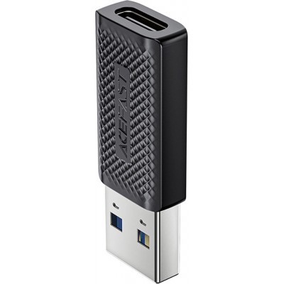 Acefast J2 - Adaptateur USB-C 3.0 (femelle) vers USB-A 3.0 (mâle) 5Gb/s - Noir