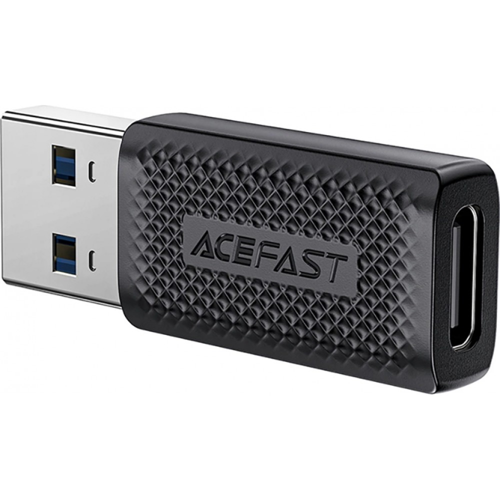 Acefast J2 - Adaptateur USB-C 3.0 (femelle) vers USB-A 3.0 (mâle) 5Gb/s - Noir