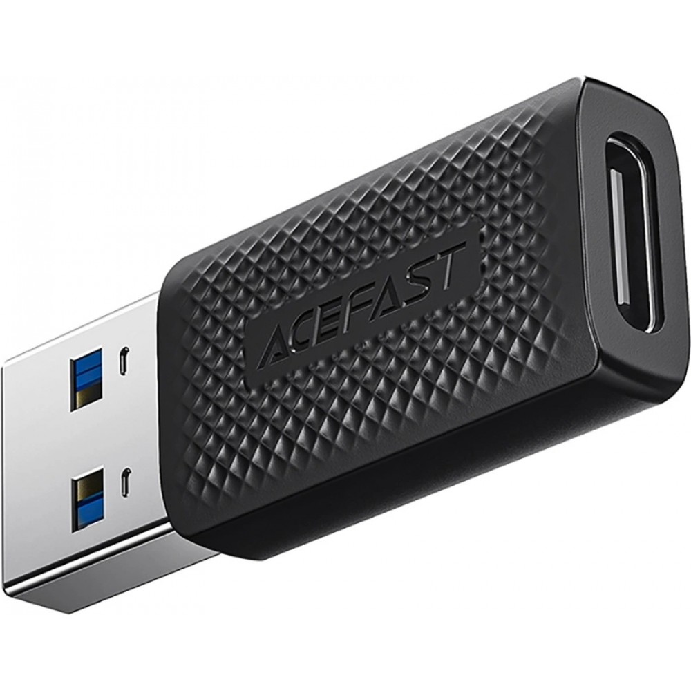 Acefast J2 - Adaptateur USB-C 3.0 (femelle) vers USB-A 3.0 (mâle) 5Gb/s - Noir