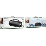 Acefast K1 - Kabelloser Bluetooth Karaoke Lautsprecher mit 2 Mikrofonen - Schwarz