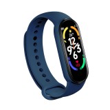 Active Fitness Tracker M7 - Bracelet sportif intelligent Montre connectée Bluetooth - Bleu foncé