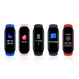 Active Fitness Tracker M7 - Bracelet sportif intelligent Montre connectée Bluetooth - Bleu foncé