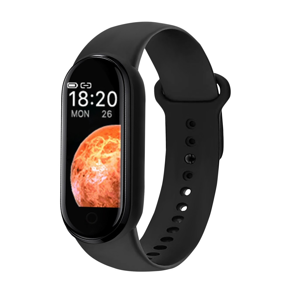 Active Fitness Tracker M7 - Intelligentes Sportarmband Smart Watch Bluetooth - Schwarz